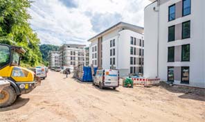 Baustelle Zenz-Massivhaus